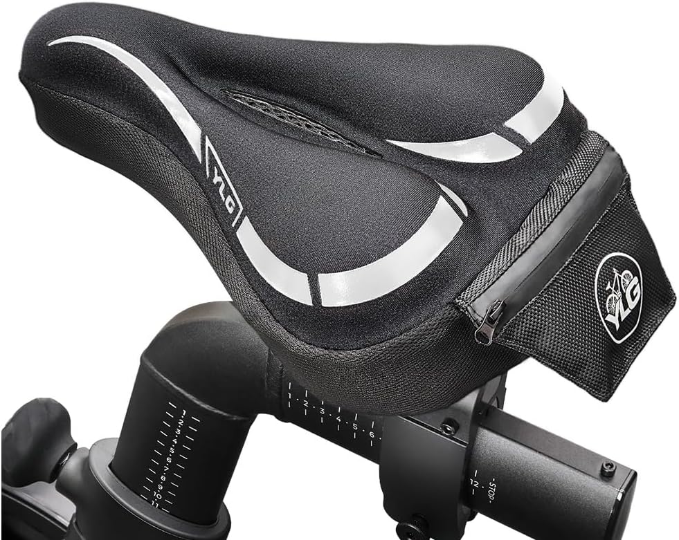 Funda asiento bicicleta espuma viscoelástica gel