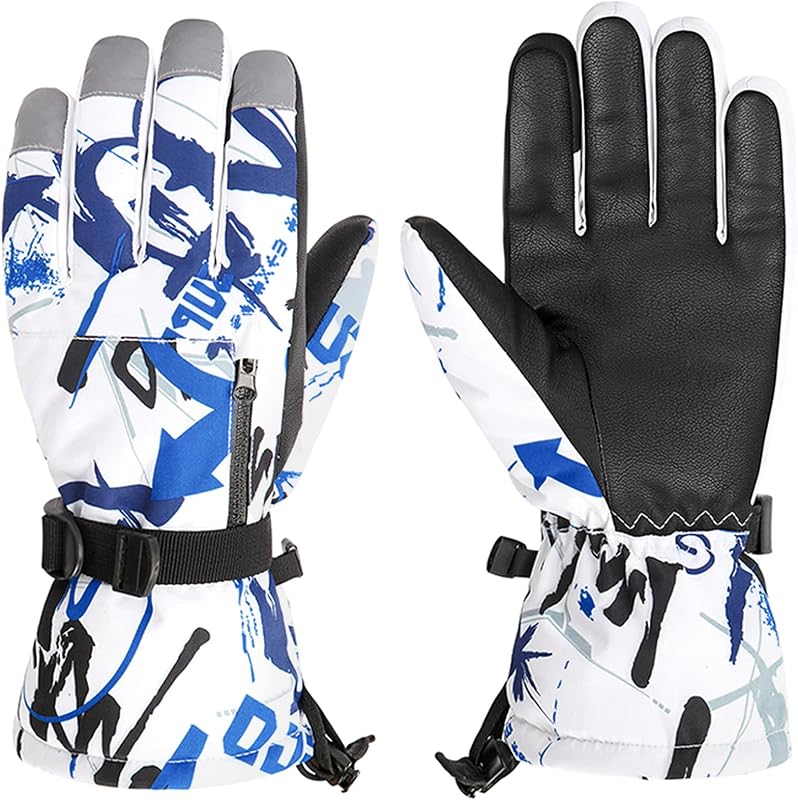 Guantes nieve niños impermeables resistentes viento