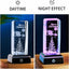 Lámpara cristal base led regalo navidad para mujer y hombre