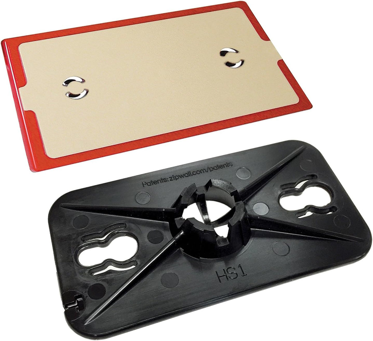 Cabezal antideslizante TPH1 negro rojo