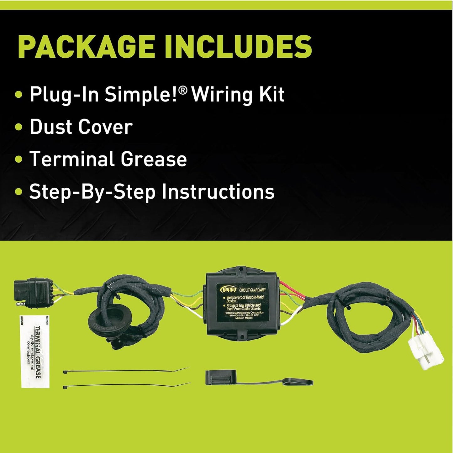 Kit cableado enchufable para remolque