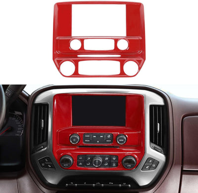 Cubierta panel control CA Silverado 2014-18 roja