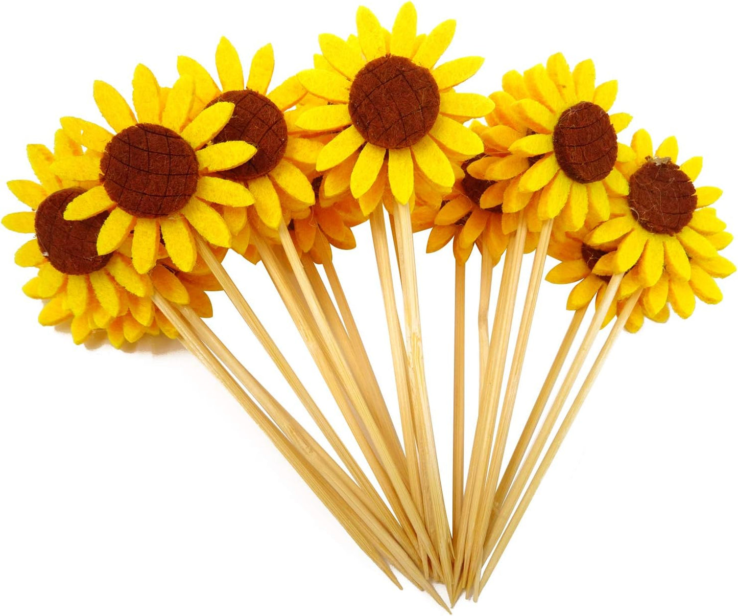 24 Adornos Cupcakes Girasol Frutas Decoraciones Tarta