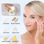 Pack 3 botellas vacío doradas 30ml para loción y maquillaje