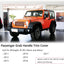 Cubierta asa agarre copiloto Wrangler JK 11-17 Rojo