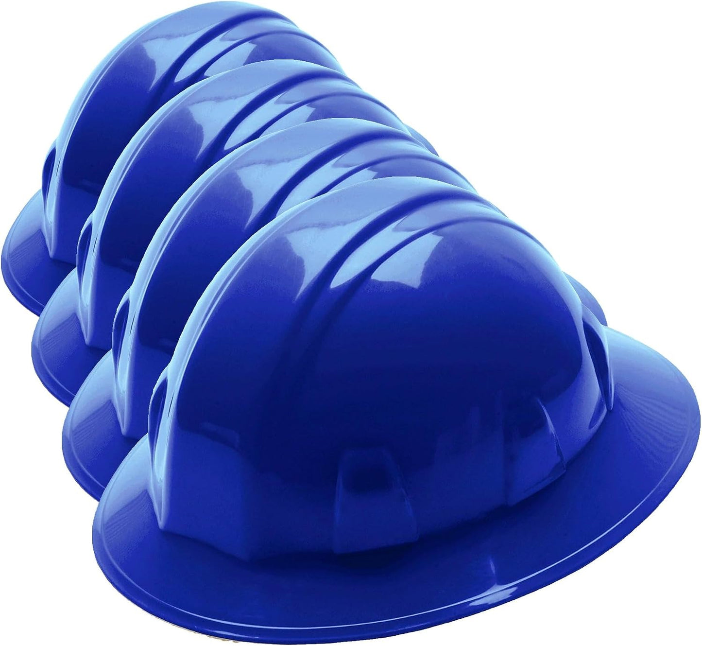 Casco ala completa suspensión 4 puntos azul set 4