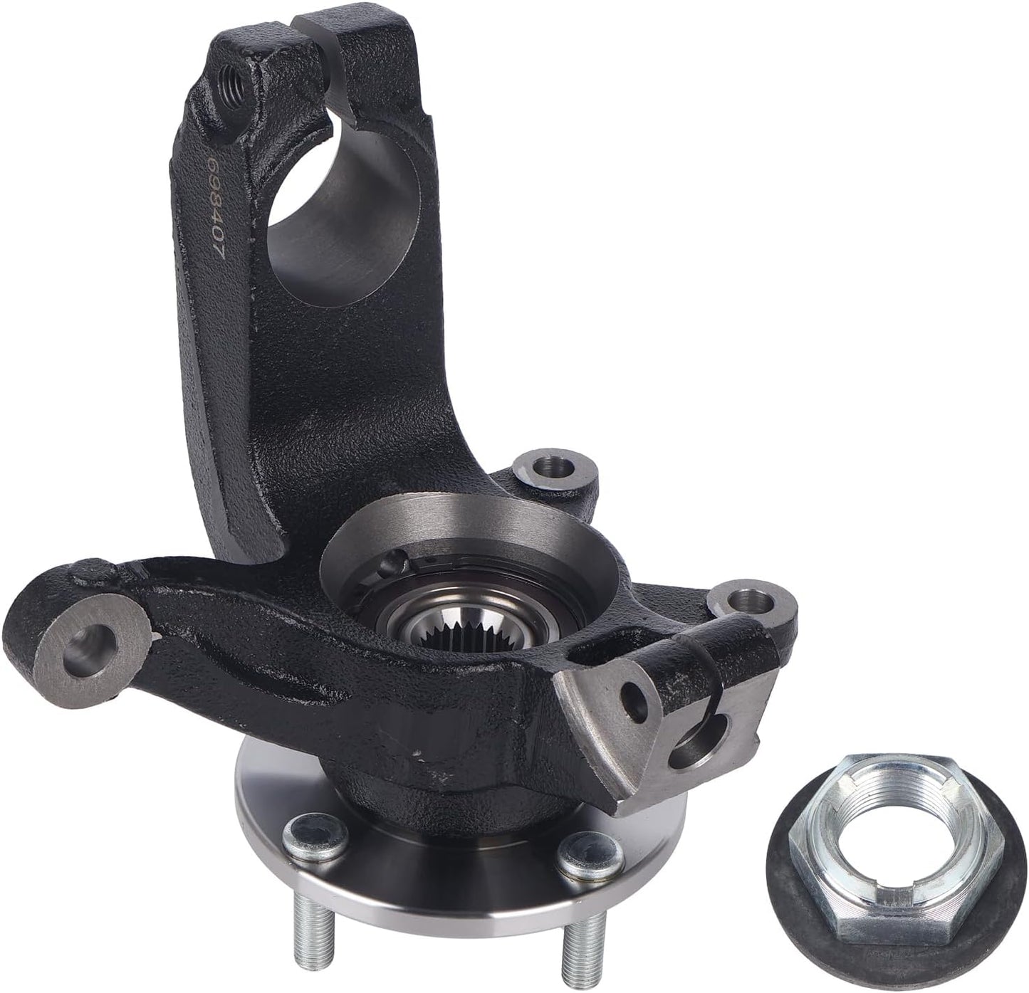 Conjunto nudillos dirección izq cubo rueda Ford Focus