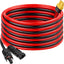 Cable XT60 20ft 12AWG para batería solar