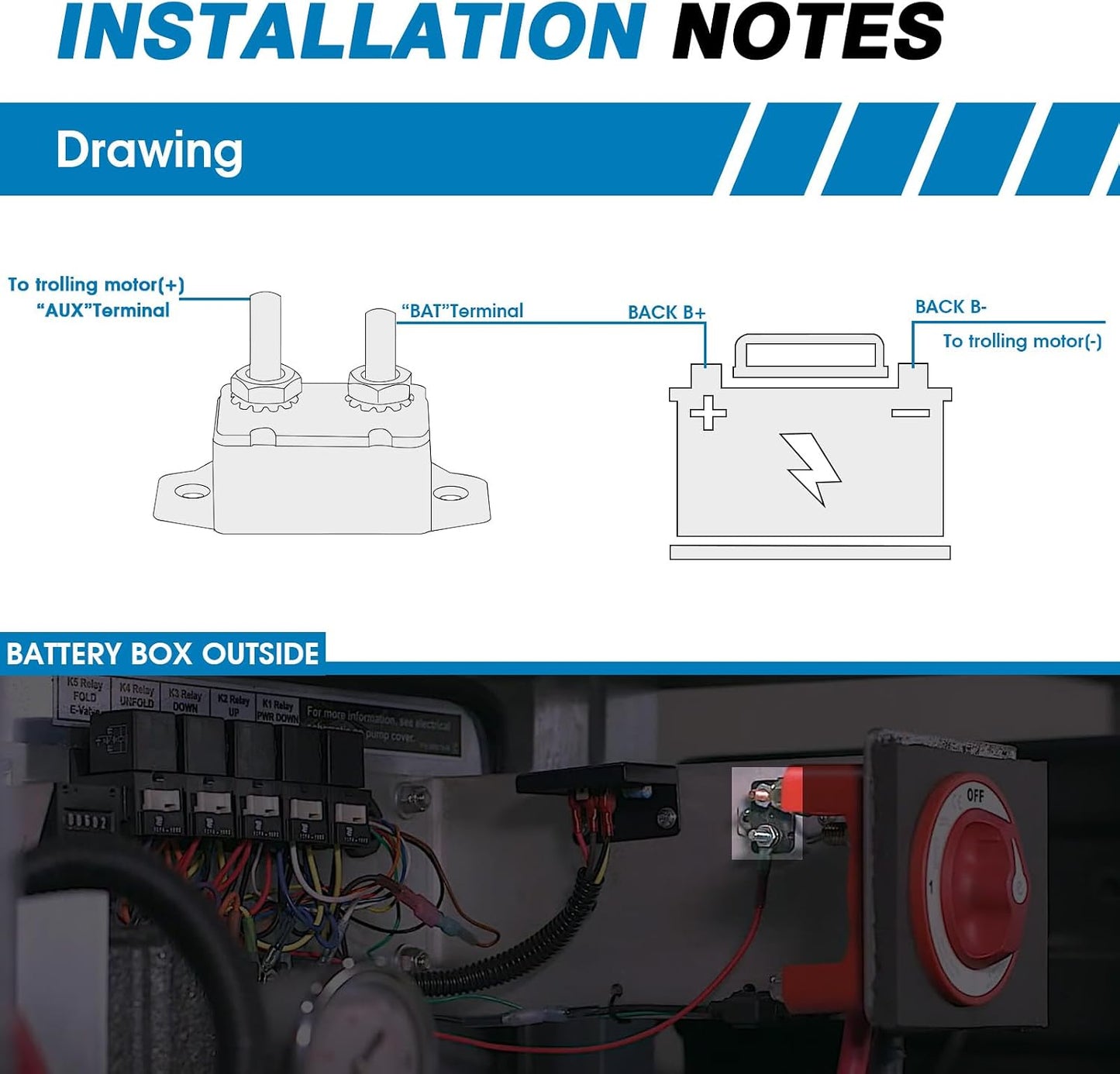 Disyuntores tipo perno manual 30A 1 pack E536