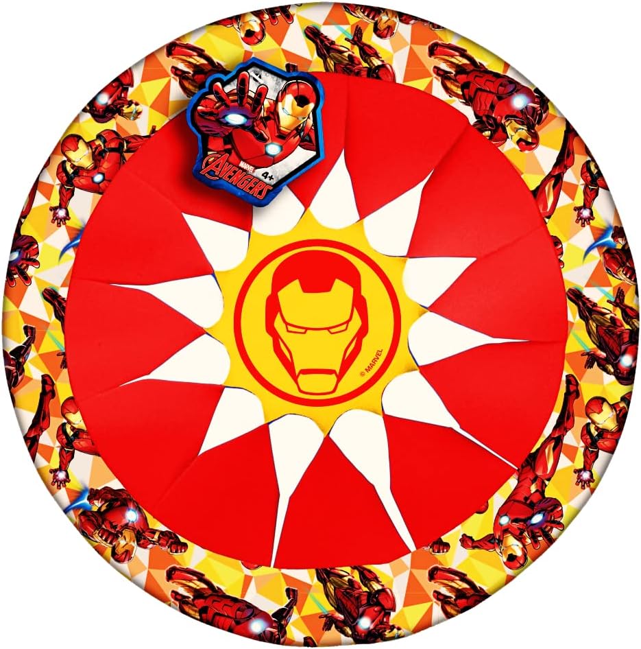 Disco volador Iron Man 12pulg para niños al aire libre