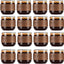 16 Pzas Tazas Espresso 5oz Vidrio Borosilicato Accesorios Café