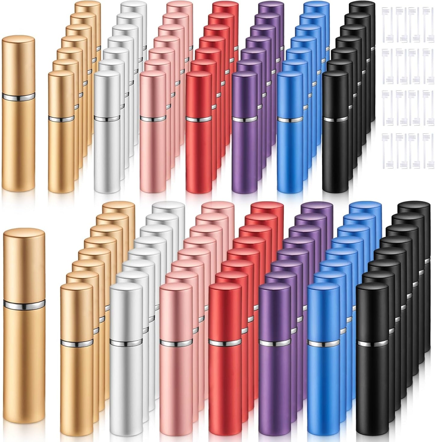 105 Pzas Atomizador Perfume 5-10ml Recargable Viaje