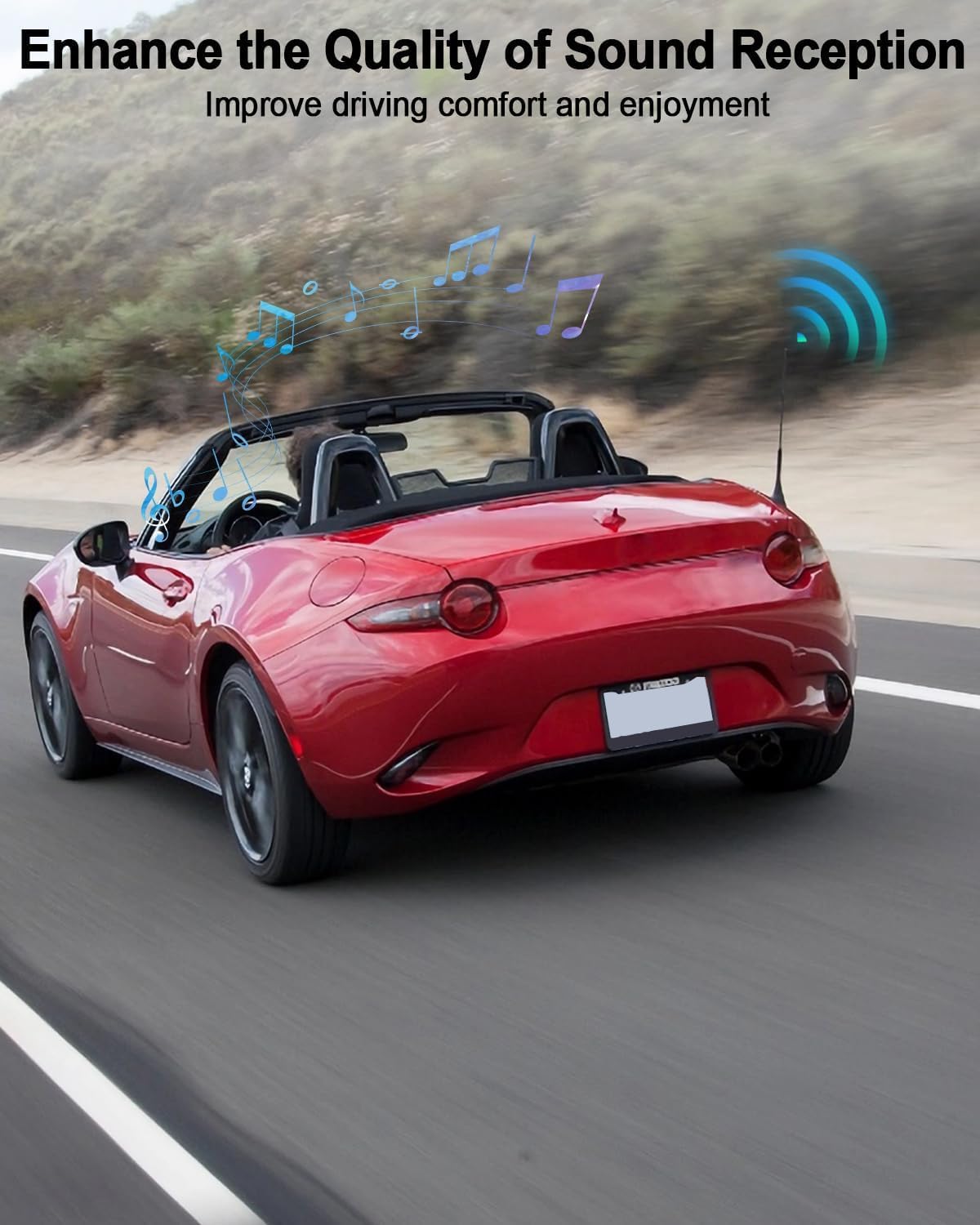 Mástil antena para Mazda MX-5 Miata 06-15 NF4766A30A
