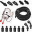 Kit adaptador inyección combustible 25" con filtro LS 12pzas