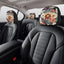Set 2 fundas reposacabezas auto diseño floral elástica
