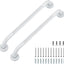 Barras agarre ducha antideslizantes 20pulg acero inox