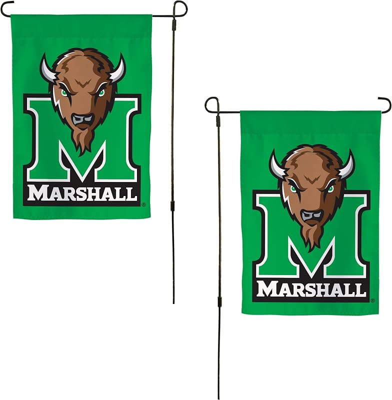 Bandera jardín Universidad Marshall 19x12pulg diseño A