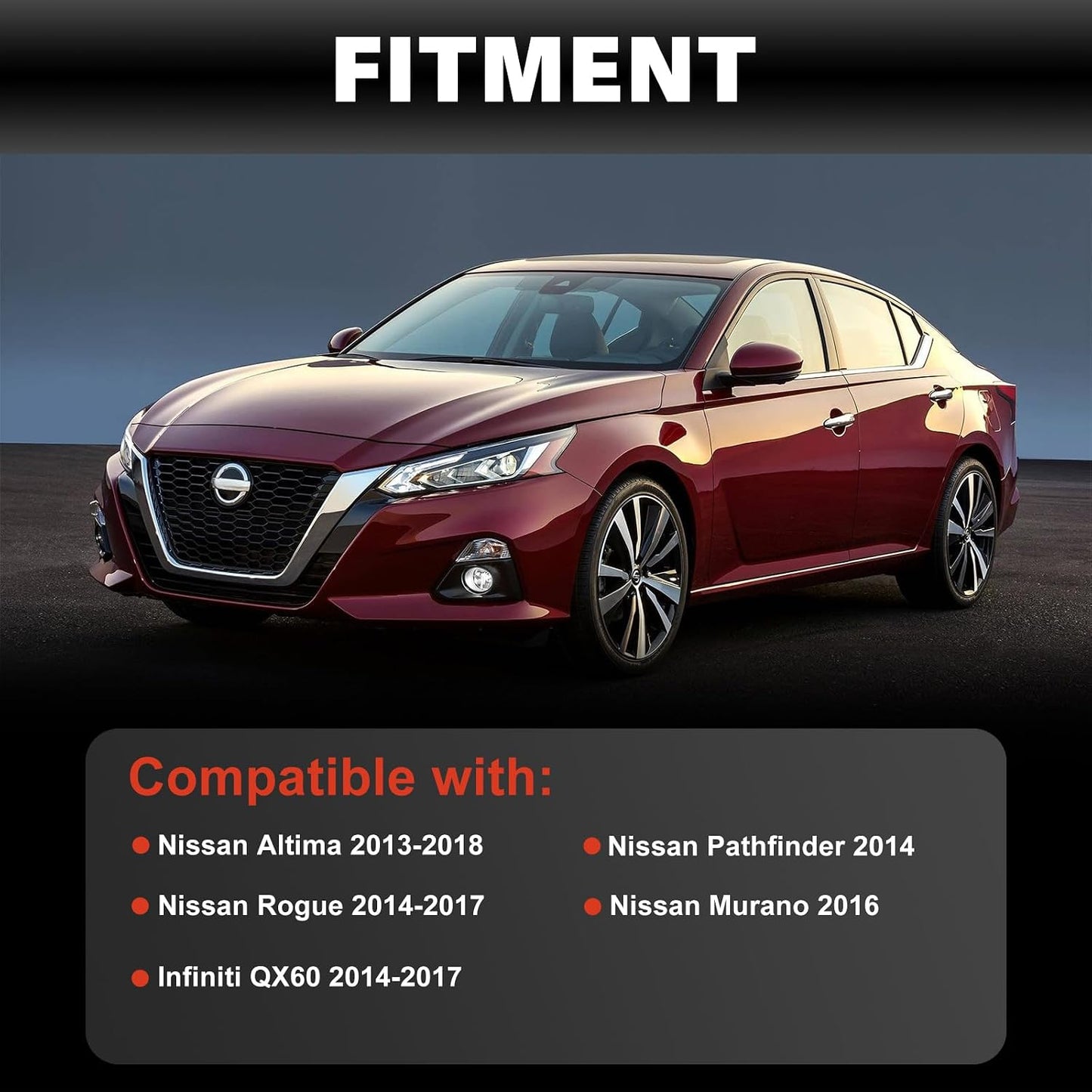 Tapa válvula motor comp Nissan Altima 13-18 Rogue 14-17