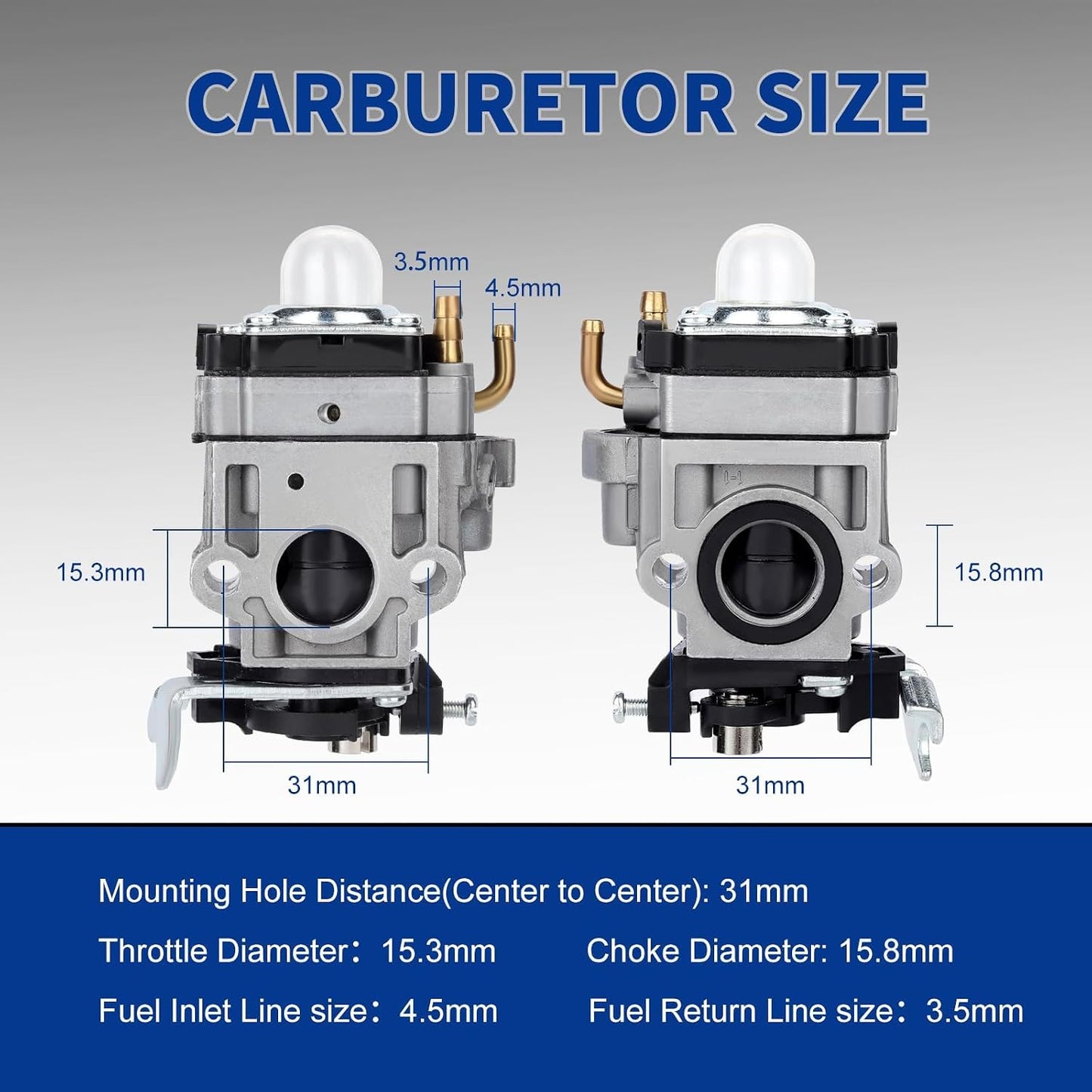 Carburador PB-755ST para Echo Shindaiwa EB-633RT