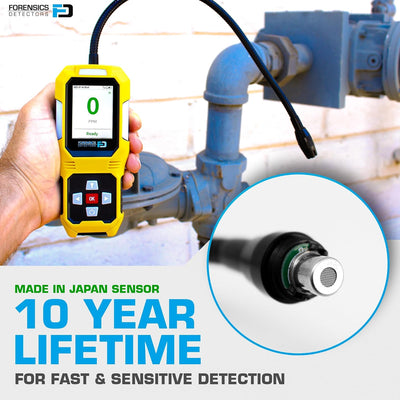 Detector fugas alcantarillado aprobado caida 10 pies
