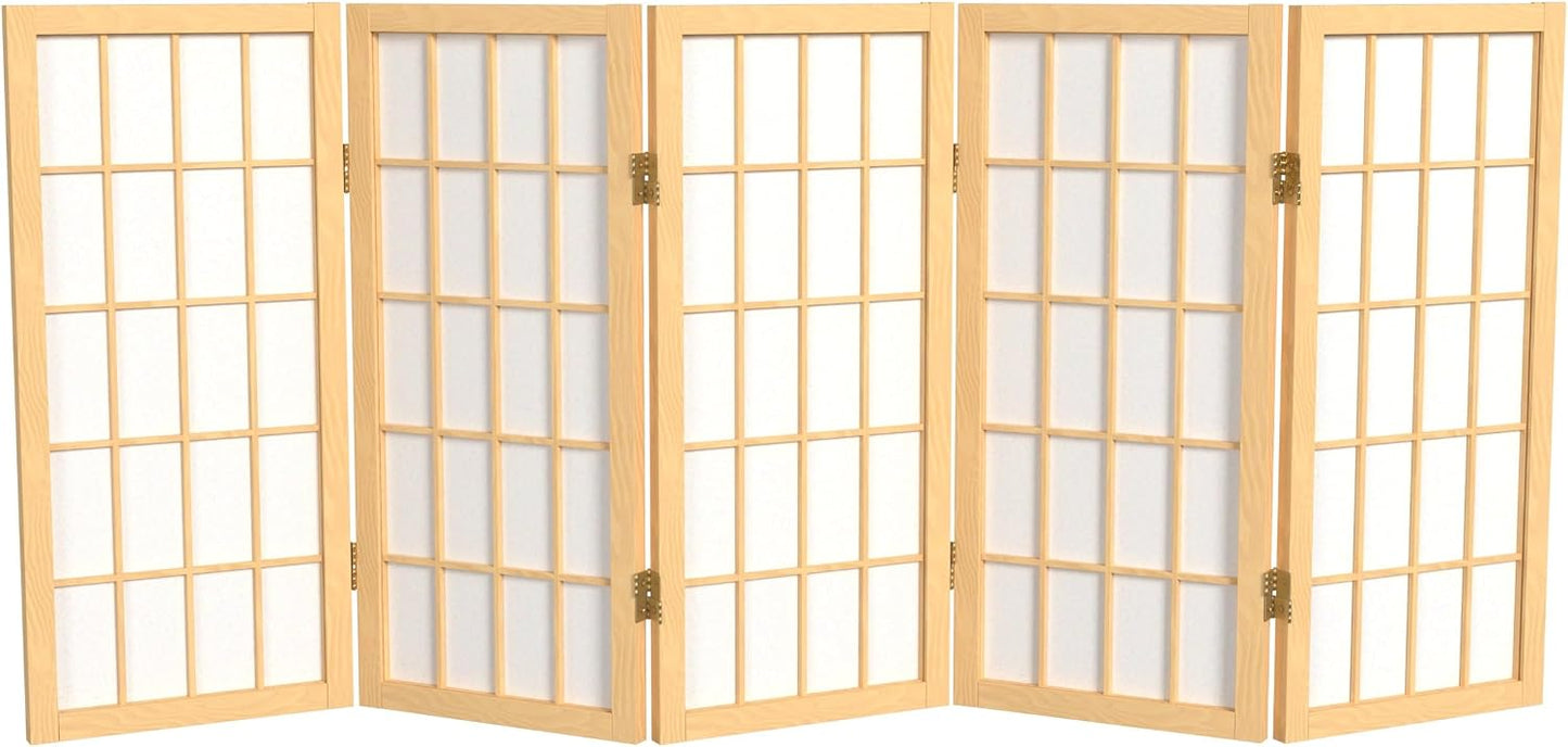 Biombo Shoji portátil 2ft 4 anchuras 6 colores