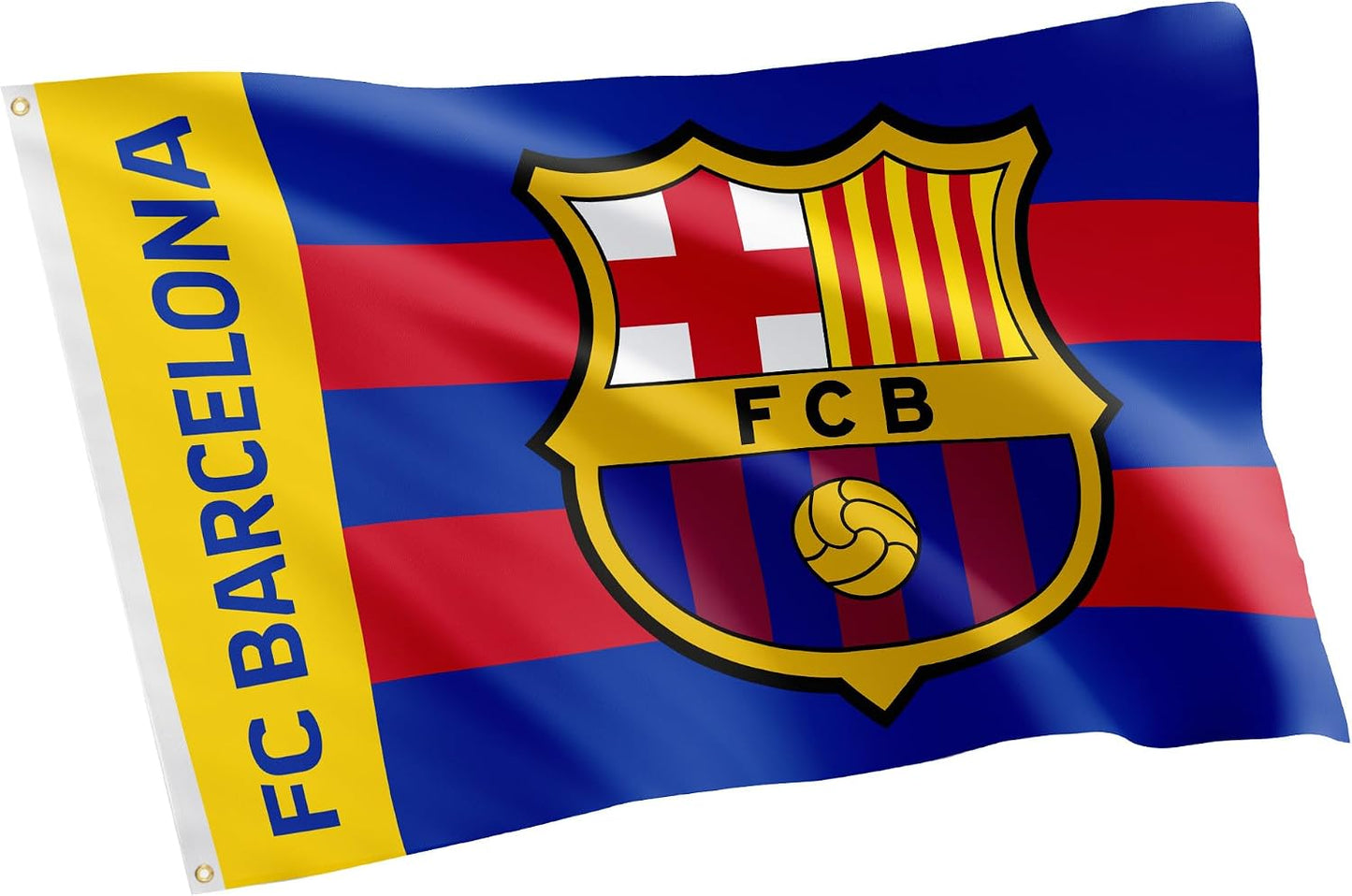 Bandera FC Barcelona 3x5ft con logo oficial