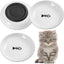 Cuencos gatos platos anchos silicona antideslizante 10oz pack 3