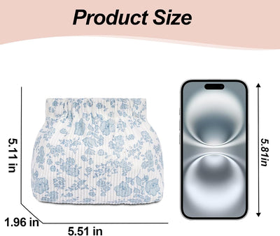 Bolsa elástica pana organiz. maquillaje y billetera