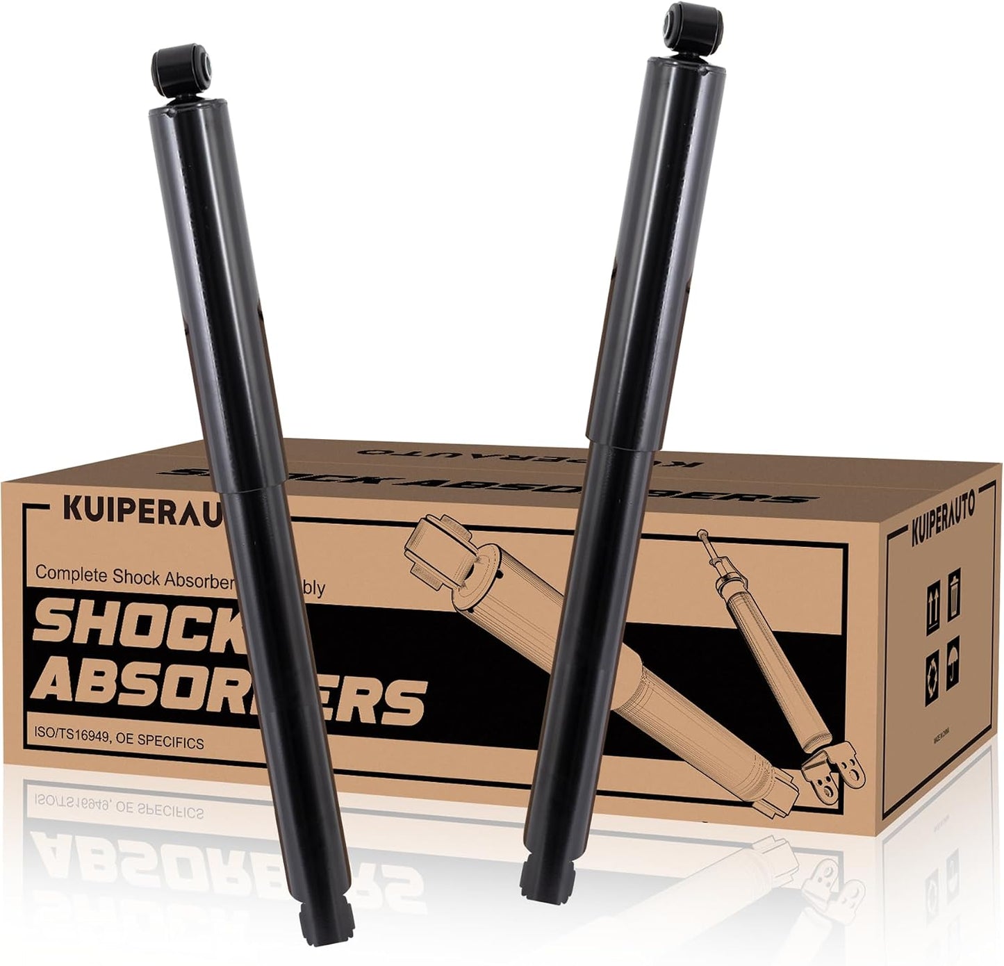 2 Par trasero puntales helicoidales comp Chevrolet Tahoe