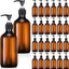 24 Dispensadores Jabón Botellas Plástico 8.45oz Recargable