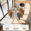 Estante secado ropa plegable 16 brazos color blanco 50lb