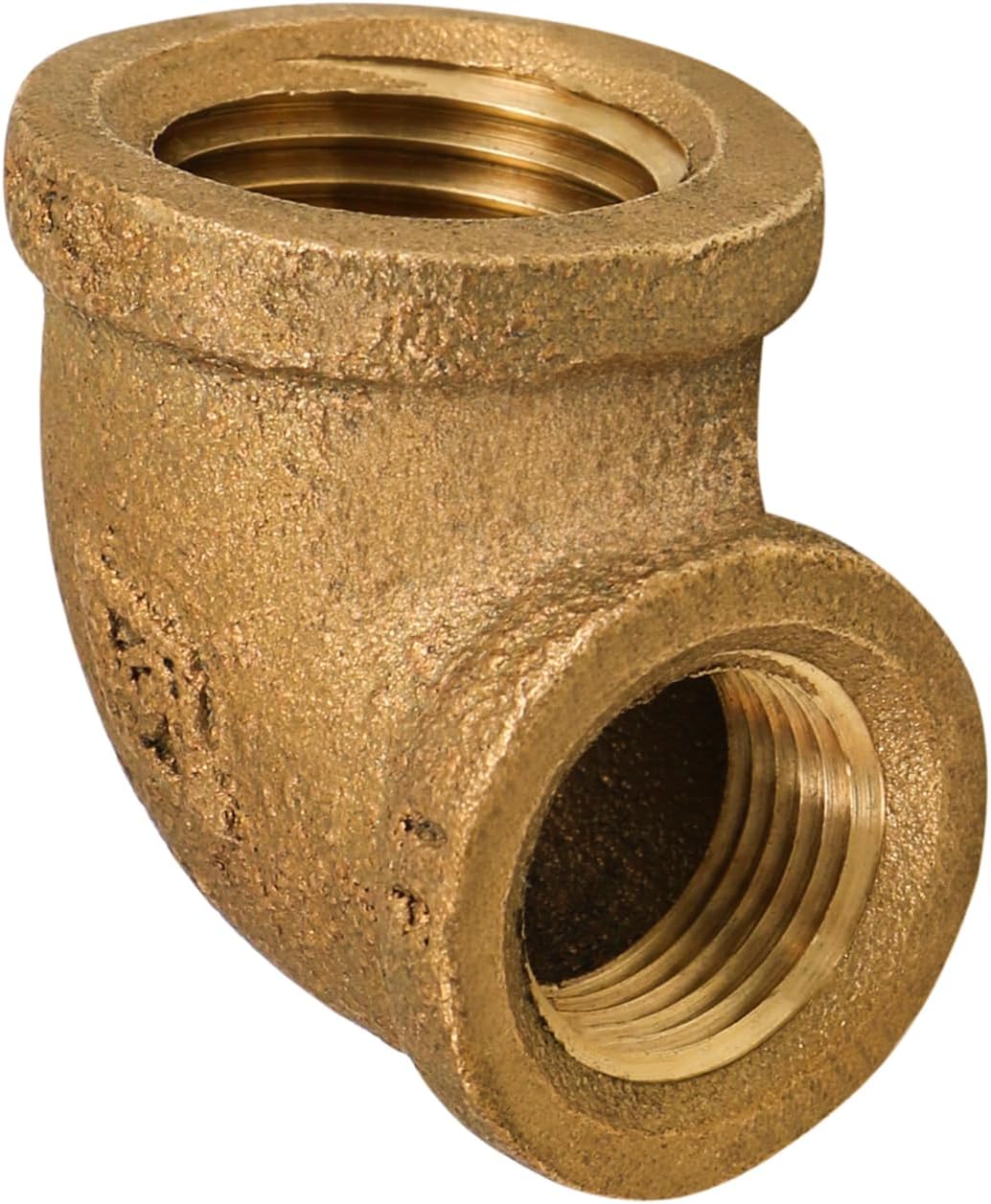 Codo reductor 90 grados latón 1-1/4x1 pulg sin plomo
