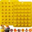 2 Moldes Silicona Chocolate Forma Panal Dulces Fondant Cupcakes