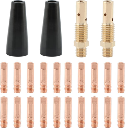 Kit 24 Pzas Boquillas Soldador MIG M9-1.25 Sin Gas