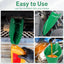 Embudo flexible plegable para cambio aceite automotriz