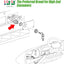 Interruptor llave encendido carrito golf Ezgo 17421g1