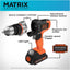 Set 6 herramientas Matrix estuche BDCDMT1206KITC