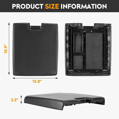 Funda reposabrazos consola Chevy 07-14