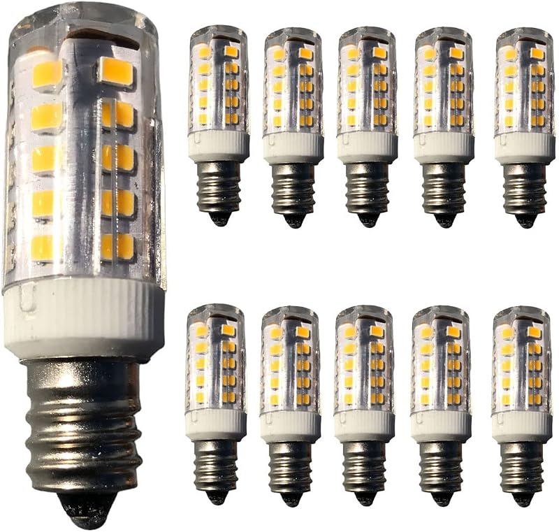 10 Bombillas LED E12 3W para Lámpara Turca Mosaico