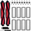 Kit repuesto Roborock Q5 2 cepillos 8 filtros HEPA