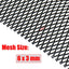 Hoja malla parrilla auto 47x15.7pulg aluminio negro