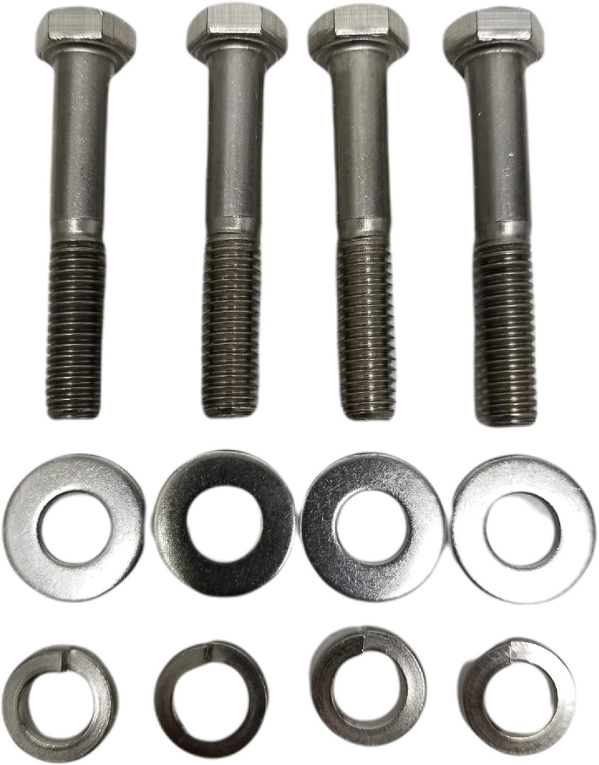Kit pernos hex acero inox 2.25pulg comp Chevy V8