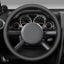 Funda volante Jeep Wrangler JK 07-10 cuero cosido a mano