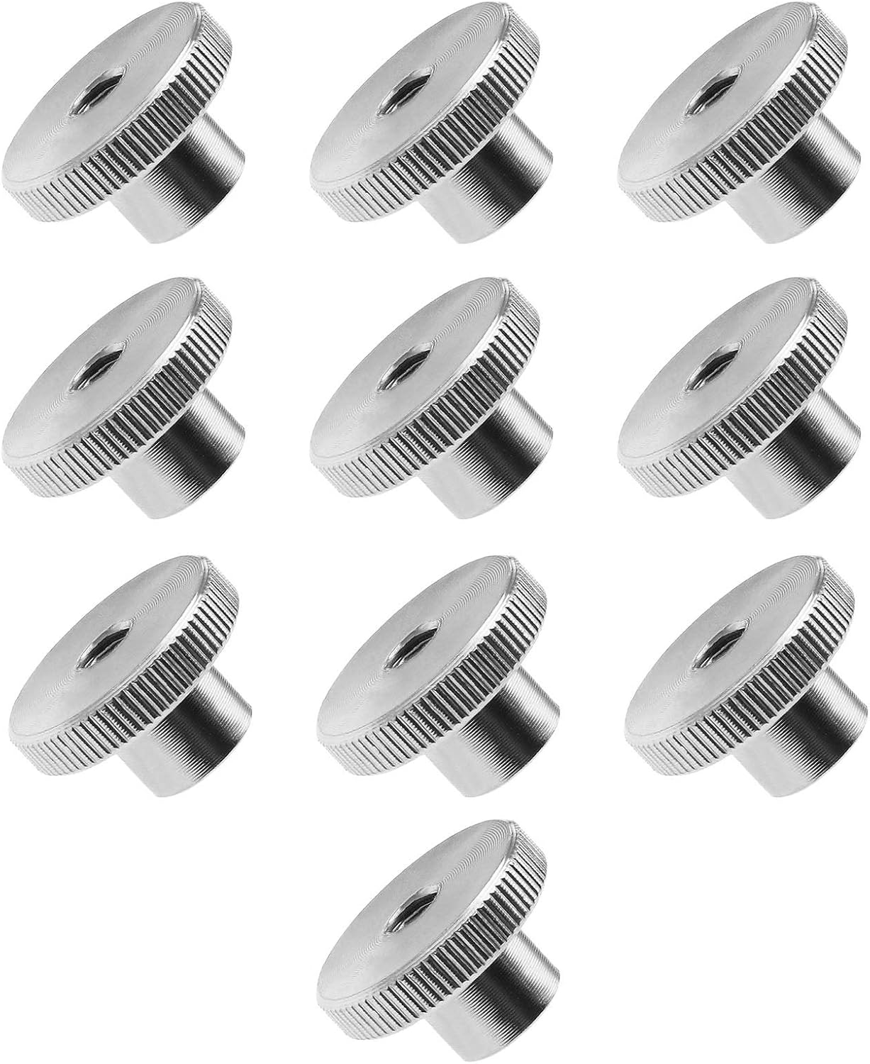 Tuercas M5 acero inox 304 redondo agarre DIN 466