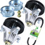 2 Kits Husillo Polea Correa 1/2x100