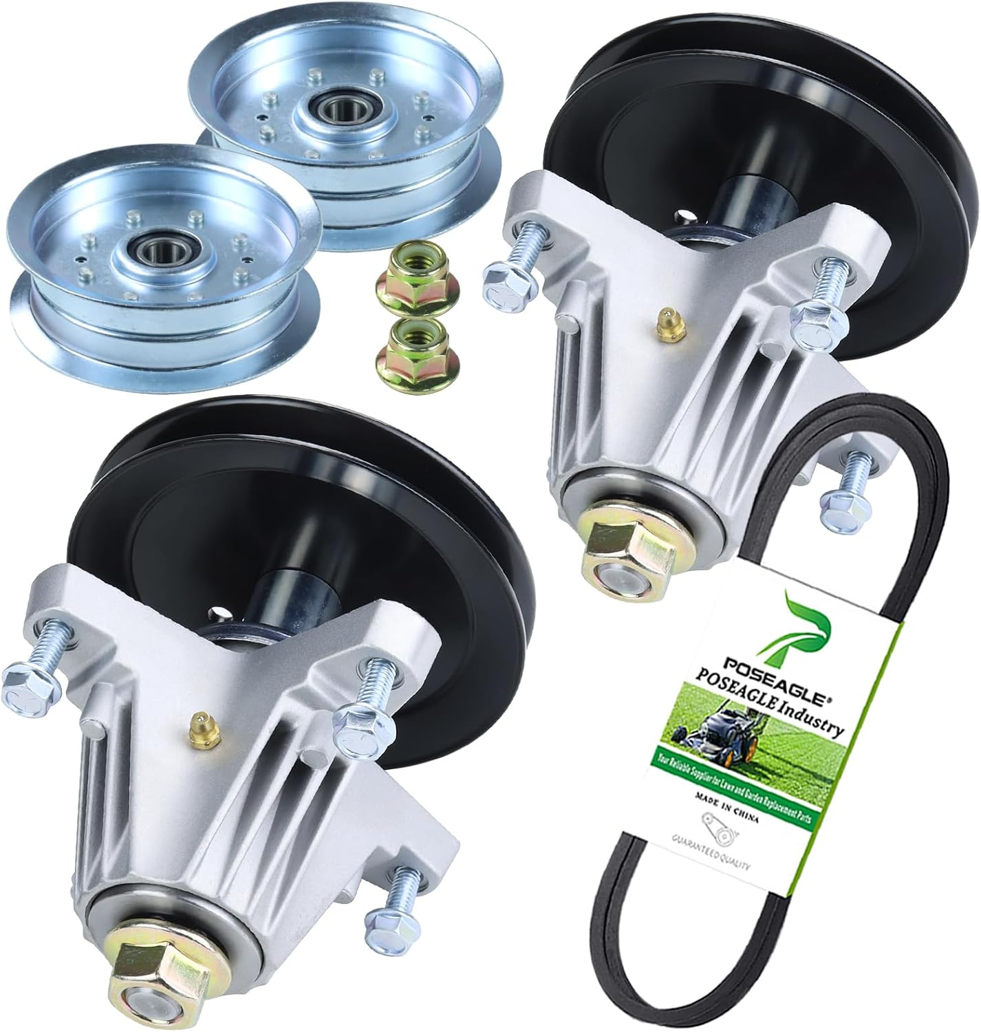 2 Kits Husillo Polea Correa 1/2x100