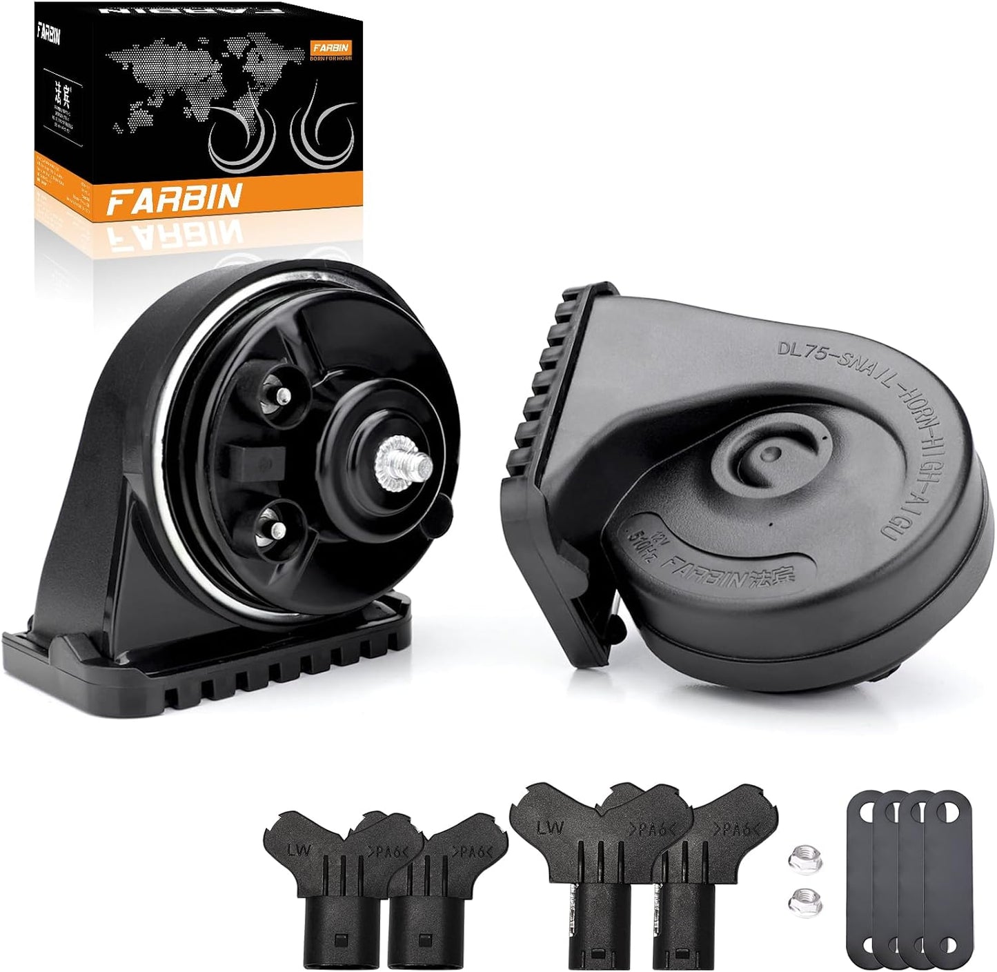 Bocina ruidosa comp BMW 12V doble tono impermeable