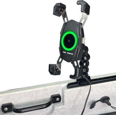 Cargador inalámbrico 15W con soporte ajustable 360