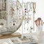 Soporte joyas 15.6" para pulseras collares aretes anillos