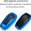 Funda llavero Ford TPU 5 botones comp 2016-17 azul
